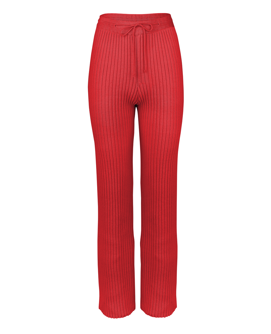 Italian Cashmere Blend Rib Knit Lounge Pants