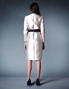 Evening Wrap Coat in Silk & Wool