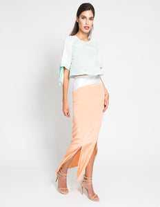 Thea Silk Maxi Skirt