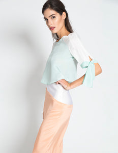 Thea Silk Maxi Skirt